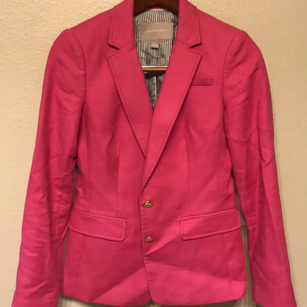 Hot pink blazer